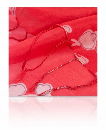 Палантин Женский S20-KAWAI/CACTUS.FL